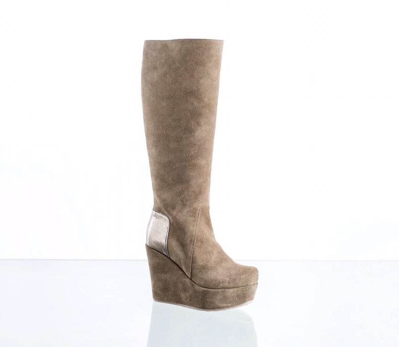 botas de cunha